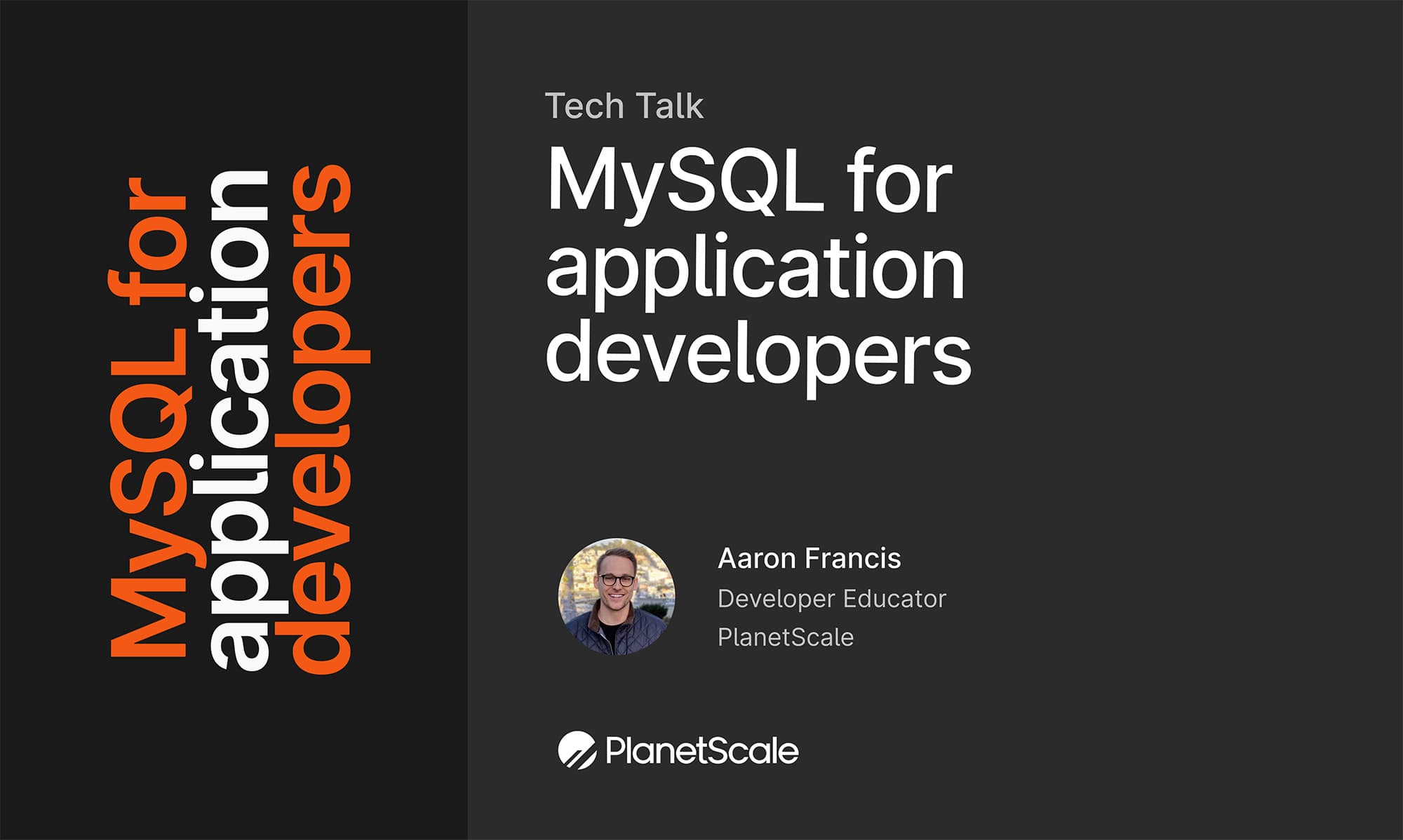 MySQL for application developers
