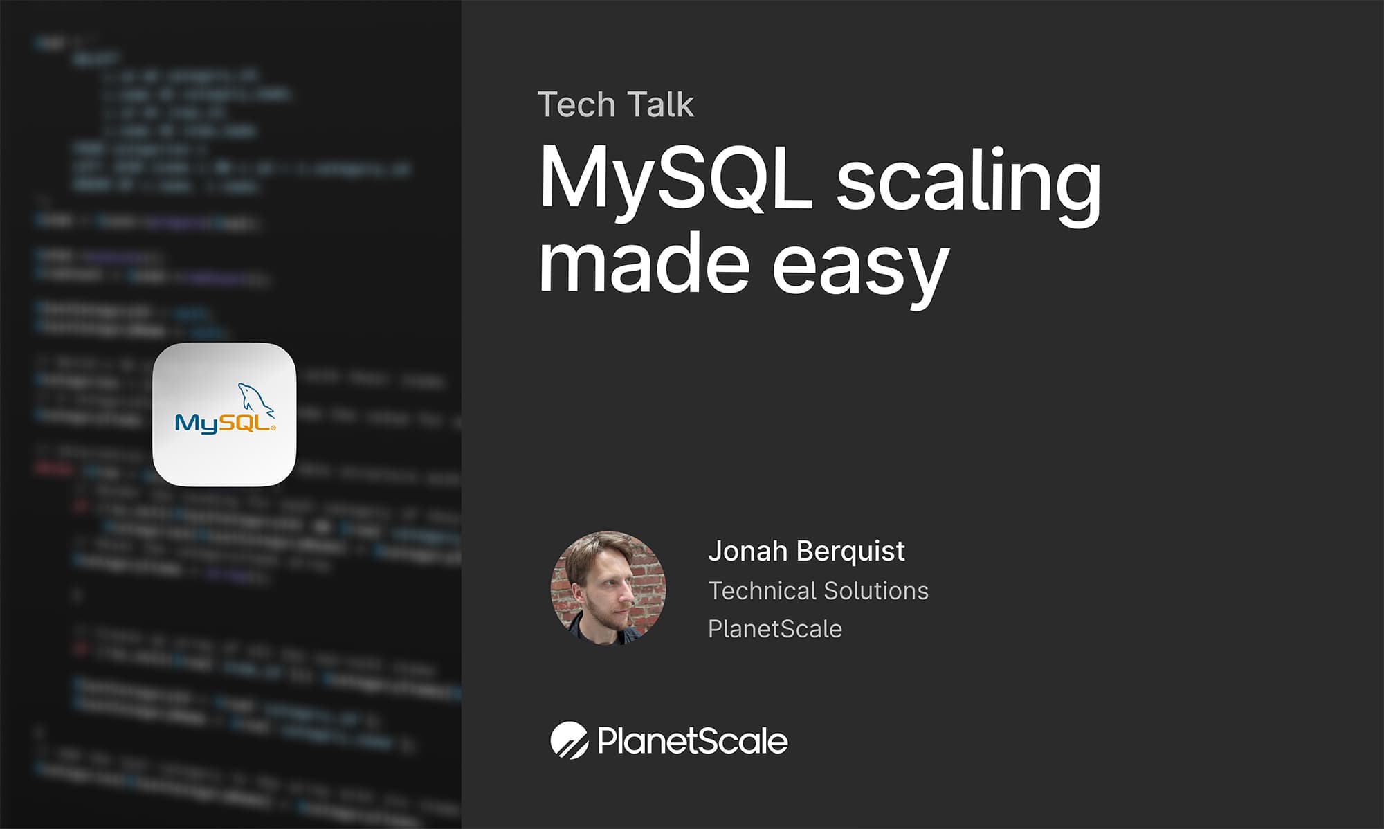 MySQL scaling made easy